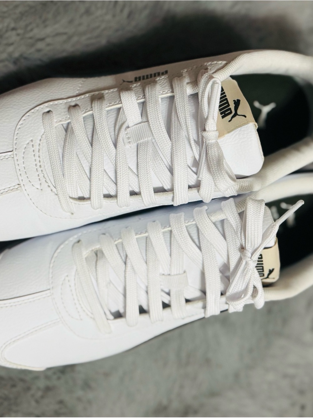 PUMA Men's White Classic Sneakers